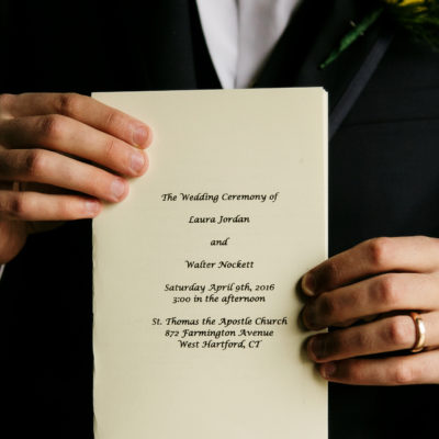 Wedding Wednesday – The Ceremony