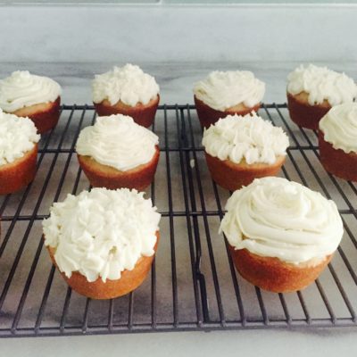 Honey Lavender Cupcakes