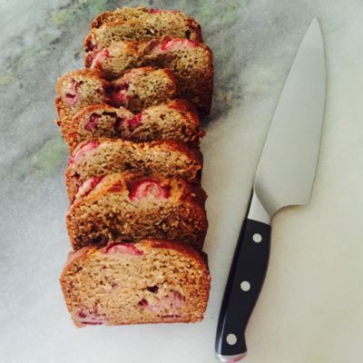 Strawberry Chia Banana Bread