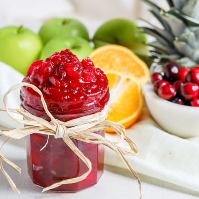 Mom’s Homemade Cranberry Sauce