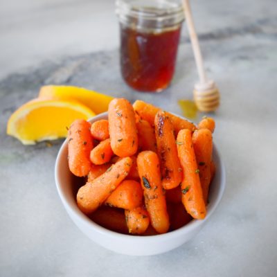 Honey Orange Glazed Carrots