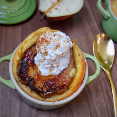 Vanilla Bean Pear Cocotte Cakes