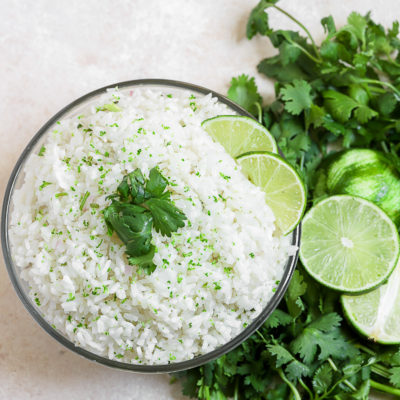 Cilantro Lime Sticky Rice