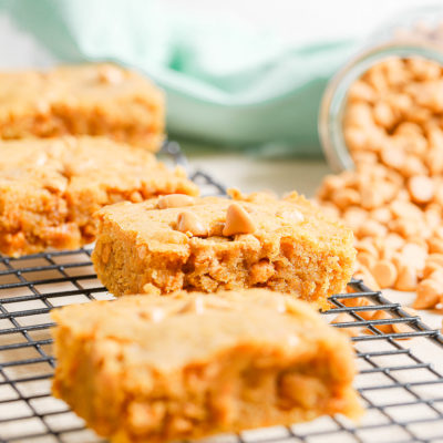 Sweet Potato Butterscotch Blondies