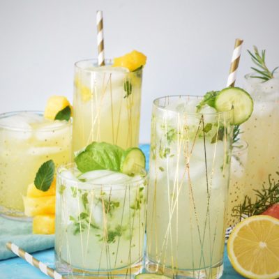 Homemade Lemonade 3-Ways