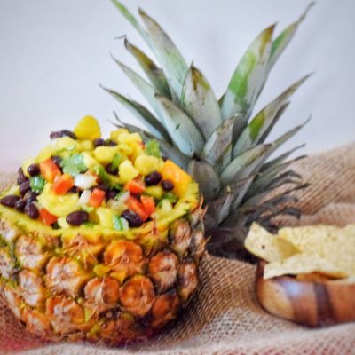 Pineapple Black Bean Salsa