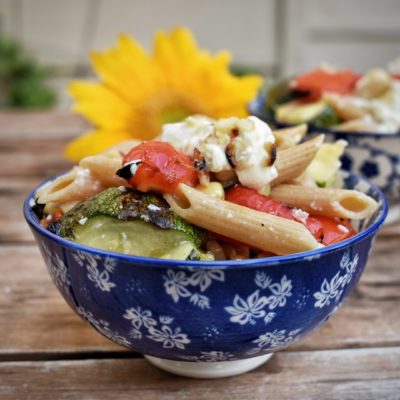 Grilled Summer Vegetable Pasta