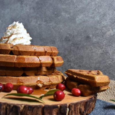 Gingerbread Waffles