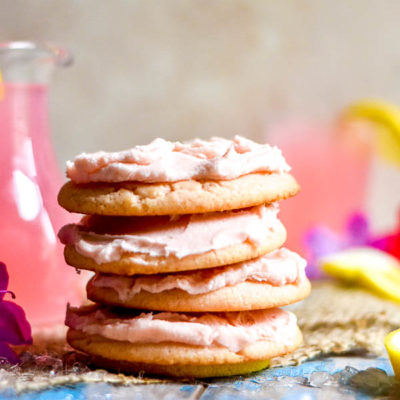 Pink Lemonade Cookies