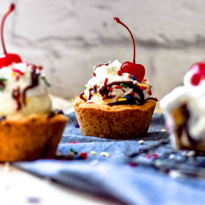 Cookie Cup Sundaes