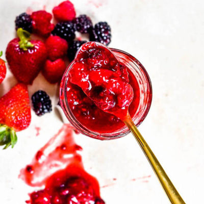 10 Minute Mixed Berry Compote