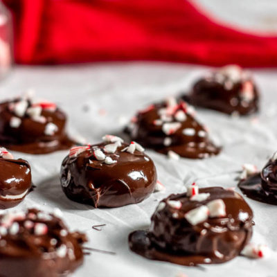 Homemade Candy Cane Peppermint Patties