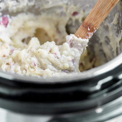 Instant Pot Garlic Parmesan Mashed Potatoes