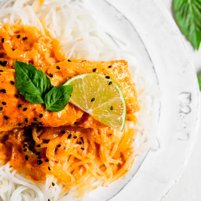 Coconut Red Curry Salmon