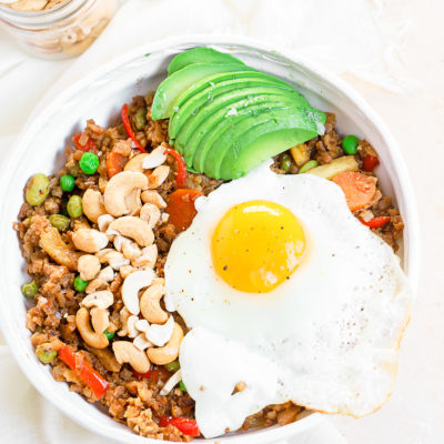 Cashew Cauliflower Fried Rice