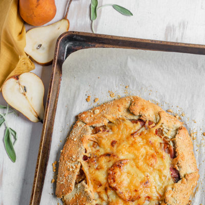 Savory Pear Galette