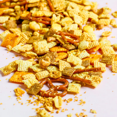 Curry Spiced Party Chex Mix