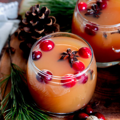 Stove Top Holiday Pear Mulled Cider