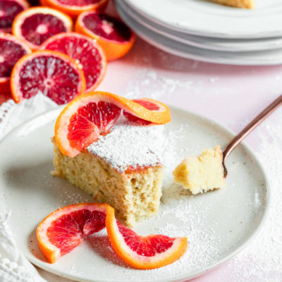 Blood Orange Olive Oil Cake