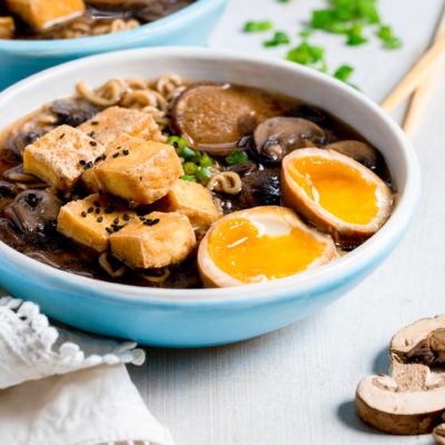 Ninja Foodi Mushroom Tofu Ramen