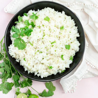 Coconut Lime Jasmine Rice