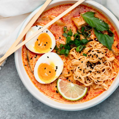 20 Minute Thai Red Curry Ramen