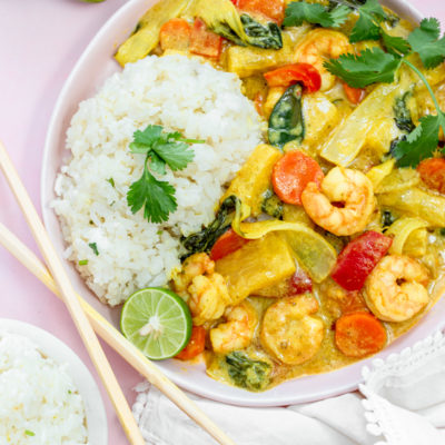 Thai Shrimp Yellow Curry