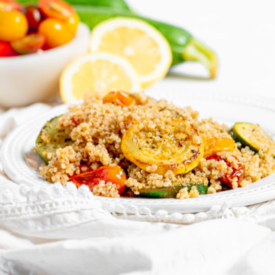 Summer Squash Quinoa Salad