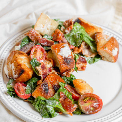 BLT Panzanella Salad