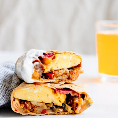 Freezer Friendly Breakfast Burritos