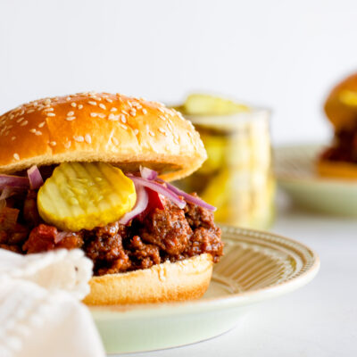 20-Minute Sloppy Joes