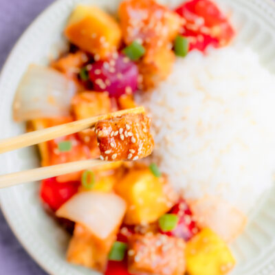 Sweet and Sour Tofu